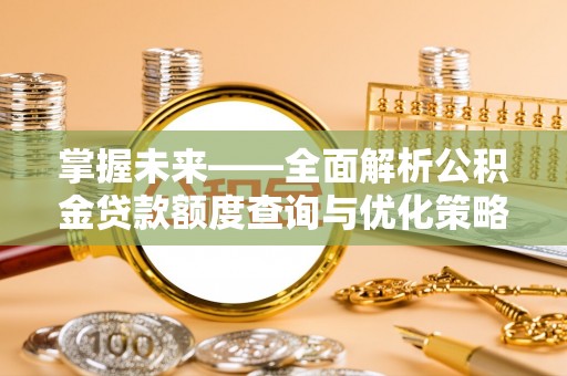 二林掌握未来——全面解析公积金贷款额度查询与优化策略