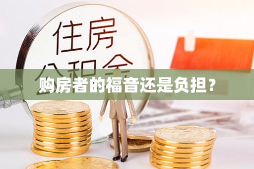 二林购房者的福音还是负担？