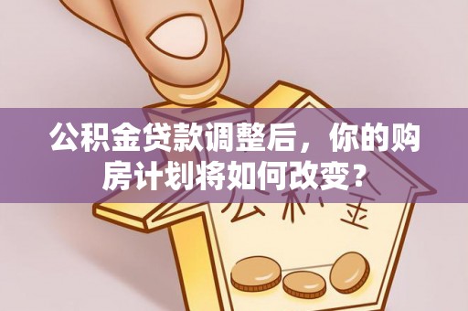 二林公积金贷款调整后，你的购房计划将如何改变？