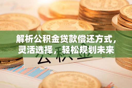 二林解析公积金贷款偿还方式，灵活选择，轻松规划未来
