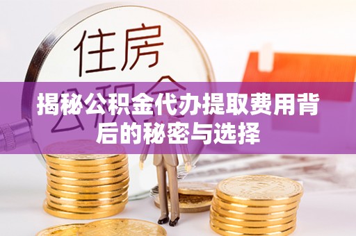 二林揭秘公积金代办提取费用背后的秘密与选择