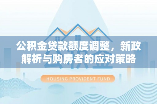 二林公积金贷款额度调整，新政解析与购房者的应对策略