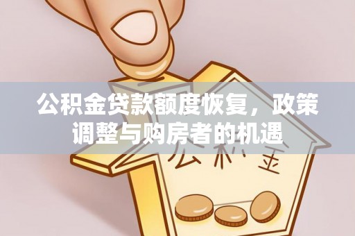 二林公积金贷款额度恢复，政策调整与购房者的机遇