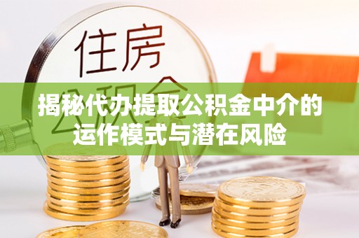 二林揭秘代办提取公积金中介的运作模式与潜在风险