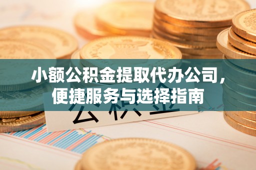 二林小额公积金提取代办公司，便捷服务与选择指南