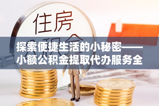 二林探索便捷生活的小秘密——小额公积金提取代办服务全解析