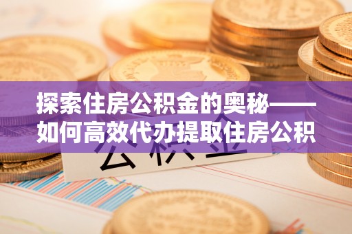 二林探索住房公积金的奥秘——如何高效代办提取住房公积金