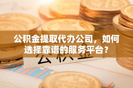 二林公积金提取代办公司，如何选择靠谱的服务平台？