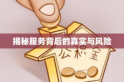 二林揭秘服务背后的真实与风险