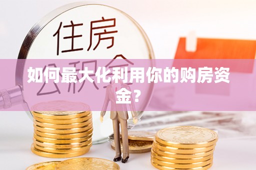 二林如何最大化利用你的购房资金？