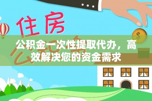 二林公积金一次性提取代办，高效解决您的资金需求